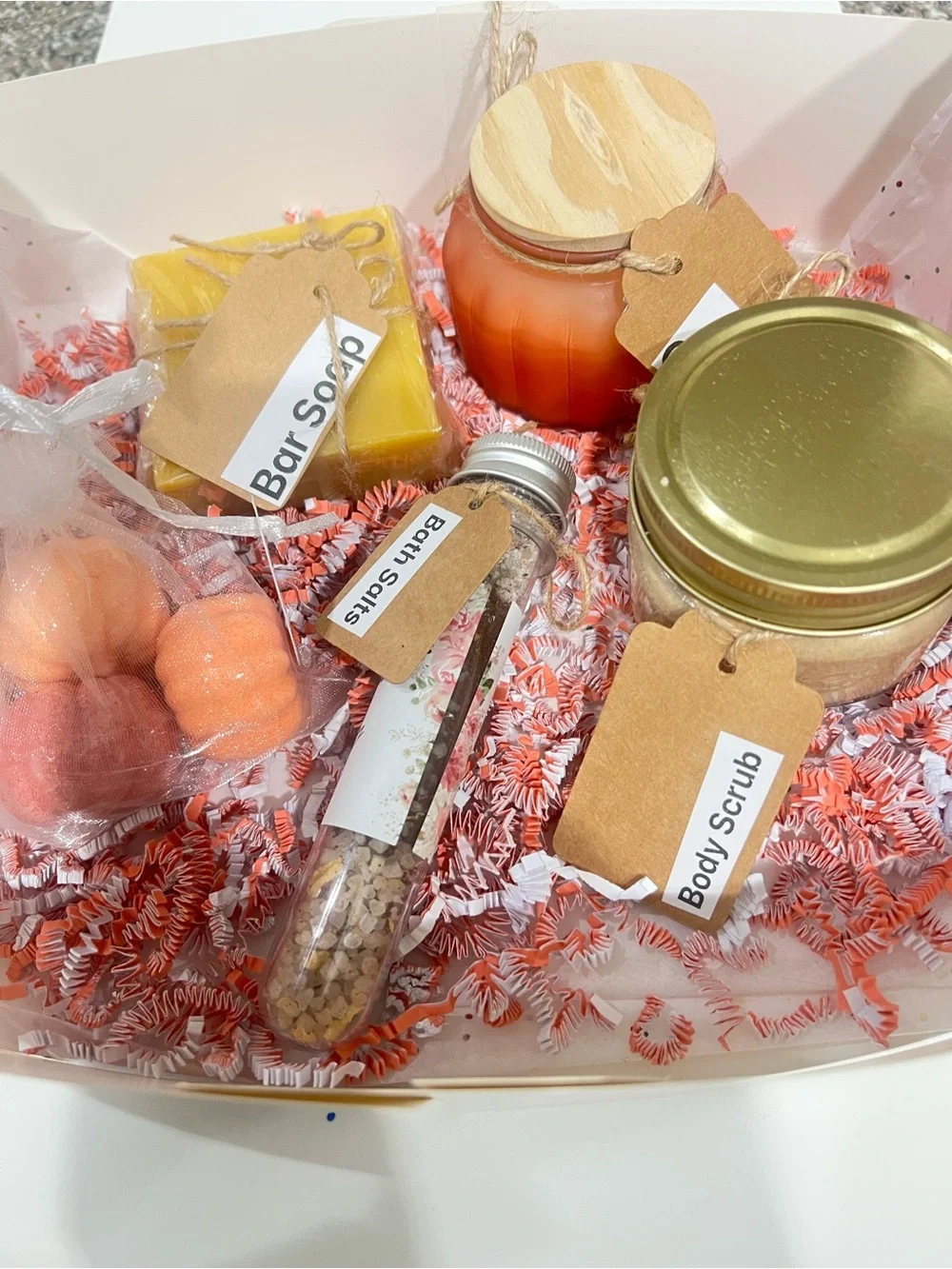 Luxury Women's Bath & Body Gift Set - pumpkin spice late